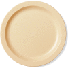 Cambro 9CWNR133 - Plate Narrow Rim, 9", Beige - Pkg Qty 48