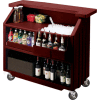 Cambro BAR540131 - Small Size, Bottle Service, Standard Decor, Dark Brown