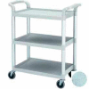 Cambro BC331KD480 - KD Bus / Service Cart, 4" Swivel Casters, Speckled Gray