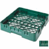 Cambro BR258119 - Camrack Base Rack Full Size 4" Inside Stack Height Sherwood Green NSF - Pkg Qty 6