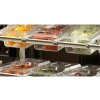 Divider Bar, angled, for Camshelving® Elements, Raised Bar, Speckled Grey