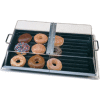 Cambro RD1220CWH135 - Display Rectangular Cover with Hinge 12x20, Clear