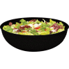 Cambro RSB12CW110 - Bowl Ribbed Camwear Round 12", Black - Pkg Qty 12