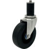 Durable Superior Casters Swivel Expansion Stem Caster - 5&quot;Dia. Neo-Energizer, Derlin Bearings