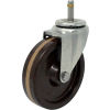 Durable Superior Casters Swivel Stem Caster - 4&quot;Dia. High Temp Phenolic with 1-3/8&quot;H Stem