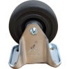 Medium Duty Rigid Plate Caster 3-1/2" Hard Rubber Wheel 275 Lb. Capacity
																			