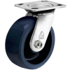 Bassick® Prism Stainless Steel Swivel Caster - Solid Urethane - 4" Dia.