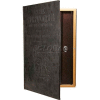 Barska Large Antique Book Diversion Safe CB11992 with Key Lock, 8-3/4"W x 2-3/4"D x 13"H, Brown