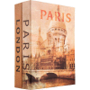 Barska Paris & London Dual Book Lock Box With Keyed Lock CB12470 10-1/2" x 7-1/2" x 3-1/2"