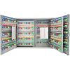 Barska Key Safe With Keyed Lock CB12490 - 400 Key Cap. 28-1/4" x 5-3/4" x 21-3/4" Gray