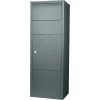 Barska® Parcel Drop Box, Front Access, 10-1/2"W x 15-2/5"D x 41-1/2"H - Black