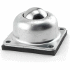 Hudson CBT-1 1/2CS 1-1/2" Carbon Steel Ball 4 Hole Flange Carbon Steel Housing Neoprene Cushion