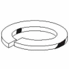 5/16" Lock Washer - Medium Split - Steel - Zinc Plated - 100 Pack - Crown Bolt 20230