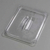 Carlisle 10230U07 - Topnotch® Universal Handled Lid 12-3/4" x 10-3/8", Clear - Pkg Qty 6