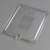 Carlisle 10237U07 - Topnotch® Universal Flat Notched Lid 12-3/4" x 10-3/8", Clear - Pkg Qty 6