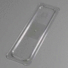 Carlisle 10256U07 - Topnotch® Universal Flat Lid 20-3/4" x 6-3/4", Clear - Pkg Qty 6