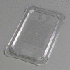 Carlisle 10296U07 - Topnotch® Universal Flat Lid 10-1/4" x 6-3/8", Clear - Pkg Qty 6