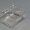 Carlisle 1030007 - Topnotch® 1/6 Size Food Pan 6-25/32" x 6-3/8", Clear, 2.5" Deep - Pkg Qty 6