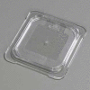 Carlisle 10316U07 - Topnotch® Universal Flat Lid 6-3/4" x 6-3/8", Clear - Pkg Qty 6
