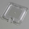Carlisle 10317U07 - Topnotch® Universal Flat Notched Lid 6-3/4" x 6-3/8", Clear - Pkg Qty 6