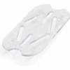 Carlisle 1033507 - Food Pan Drain Grate, 1/9Sz, 5.0"L x 2.38"W, Clear