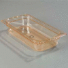 Carlisle 1046013 - Topnotch® One-Third Size Pan 12-3/4" x 7", Amber - Pkg Qty 6