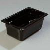 Carlisle 1048103 - Topnotch® One-Quarter Size Pan 10-1/4" x 6-3/8", Black - Pkg Qty 6