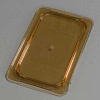 Carlisle 10496U13 - TopNotch® Universal Flat Lid, 10-1/4" x 6-3/8", Amber