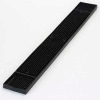 Carlisle 1060203 - Bar Mat 3" x 27", Black - Pkg Qty 12
