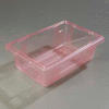 Carlisle 10611C05 - Storplus™ Storage Container, 3.5 Gallon, 18", 12", 6", Red - Pkg Qty 6