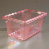 Carlisle 10612C05 - Storplus™ 5 Gallon Box 18", 12", 9", Red - Pkg Qty 6