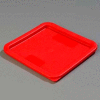 Carlisle 1074105 - Storplus™ 6-8 Qt. Lid 9", 9", 5/8", Red - Pkg Qty 6
