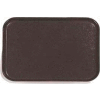 Carlisle 1410FG004 - Glasteel™ Solid Rectangular Tray 13-3/4", 10-5/8", 3/4", Black - Pkg Qty 12