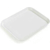 Carlisle 1814FG001 - Glasteel™ Solid Rectangular Tray 18", 14", 3/4", Bone White - Pkg Qty 12