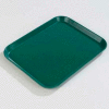 Carlisle 1814FG010 - Glasteel™ Solid Rectangular Tray 18", 14", 3/4", Forest Green - Pkg Qty 12