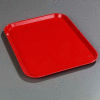 Carlisle 1814FG017 - Glasteel™ Solid Rectangular Tray 18", 14", 3/4", Red - Pkg Qty 12