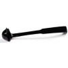 Carlisle 024003 - Ladle, 10-1/2", 3/4 Oz., Plain Handle, Spout On Each Side, Black - Pkg Qty 48