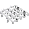 Carlisle Floor Rack System, 12" x 12", Gray, 271023 - Pkg Qty 12
