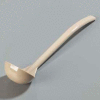 Carlisle 029506 - Carly® Ladle, 9-1/2", 1 Oz., Plain Handle, Beige - Pkg Qty 12