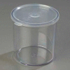 Carlisle 030107 - Classic™ Crock W/Lid 1.2 Qt., Clear - Pkg Qty 12