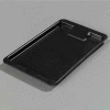 Carlisle 302003 - Check Holder Tip Tray 7-3/4" x 4-3/8", Black - Pkg Qty 12
