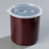 Carlisle 030201 - Classic™ Crock W/Lid 2.7 Qt., Brown - Pkg Qty 6