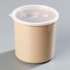 Carlisle 030206 - Classic™ Crock W/Lid 2.7 Qt., Beige - Pkg Qty 6