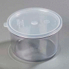 Carlisle 031607 - Classic™ Crock W/Lid 1.5 Qt., Clear - Pkg Qty 6