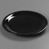Carlisle 3300403 - Sierrus™ Dinner Plate, Narrow Rim 9", Black - Pkg Qty 24