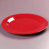 Carlisle 3301605 - Sierrus™ Salad Plate, Wide Rim 7-1/2", Red - Pkg Qty 48