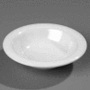 Carlisle 3303803 - Sierrus™ Rimmed Nappie Bowl 5-3/8", Black - Pkg Qty 24