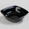 Carlisle 3336203 - Bowl, 8 Qt., 13-3/4", Square, Flared, Black - Pkg Qty 4