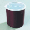 Carlisle 034101 - Poly-Tuf™ Crock W/Lid 1.2 Qt., Brown - Pkg Qty 12
