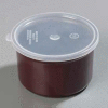Carlisle 034301 - Poly-Tuf™ Crock W/Lid 1.5 Qt., Brown - Pkg Qty 6